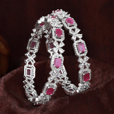 Resplendent Ruby Bangles